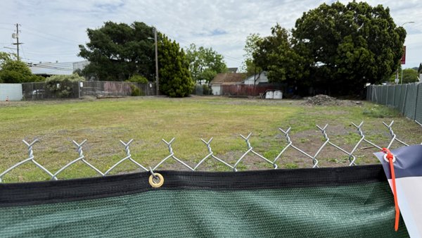 Lot on the Corner of Petaluma Boulevard South and D Street, a vacant property in downtown Petaluma