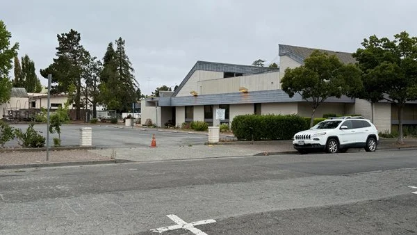 Former Bank of the West, a vacant property in downtown Petaluma